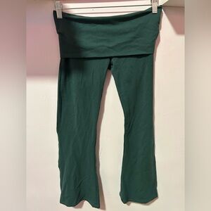 PINK Victoria's Secret Dark Green Leggings